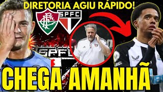 SAIU NOTÍCIA MERCADO DA BOLA MARTELO BATIDO E 2 REFORÇOS NO SPFC PRÉ JOGO FLUMINENSE X SÃO PAULO [upl. by Krum205]