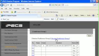 Conferencing with the LG Ericsson iPECS LIK Phone System [upl. by Hoskinson]