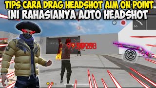 WAJIB COBA😱 BONGKAR RAHASIA HEADSHOT PRO PLAYER FF ☠️ DI JAMIN 100 HEDSHOT😱‼️ FREEE FIRE INDONESIA [upl. by Flavian]