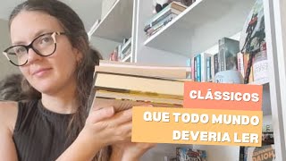 5 LIVROS CLÁSSICOS para iniciantes  dê uma chance a eles 📖📚 [upl. by Mafala]