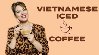 My Favourite Style Of Coffee ☕️  Vietnamese Iced Coffee recipe Munmun Dutta ❤️ [upl. by Zebada]