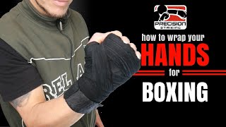 How to Wrap Your Hands for Boxing  Protect Your Hands for the Long Run [upl. by Anirtep]