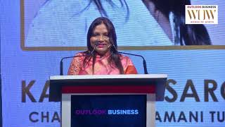 Outlook Business  WoW 2019 Mumbai  Kalpana Saroj [upl. by Candida]