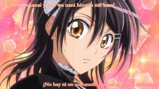 Kaichou wa Maidsama OP  My Secret  Saaya Mizuno  Lyrics amp Sub Español [upl. by Eelirak]