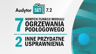 SET 72  7 nowych funkcji w module ogrzewania podłogowego i 2 dodatkowe usprawnienia [upl. by Hunfredo]