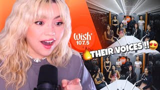 REACTION BINI performs quotKareraquot LIVE on Wish 1075 Bus [upl. by Ynaffital]