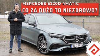 Mercedes E220d W214 – jeszcze więcej ekranów [upl. by Inacana]