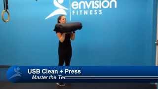 DVRT Ultimate Sandbag Clean  Press Test [upl. by Gradey]