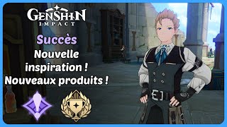 Succès  Nouvelle inspiration  Nouveaux produits   Genshin Impact [upl. by Vardon314]