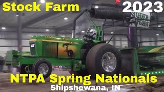 NTPA Spring Nationals Stock Farm Tractor SATURDAY Shipshewana IN [upl. by Lucas422]