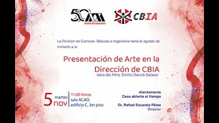 Presentación de Arte en la dirección de DCBI [upl. by Airdnas644]