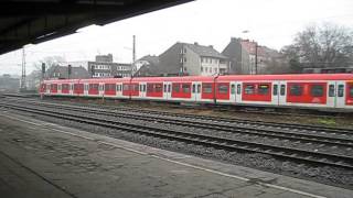 Herne Bahnhof  SBahn Nordwestbahn Dispolok und Regionalexpress [upl. by Farman616]