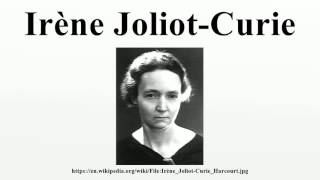 Irène JoliotCurie [upl. by Bethena]