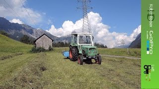 Deutz D 45 06 mit einem Vogel amp Noot Heublitz FullHDGoPro [upl. by Ieso760]