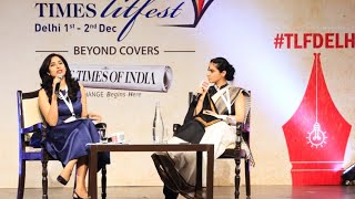 Times Lit Fest  2018 New Delhi Kena Shree and Priya Malik [upl. by Alleul]