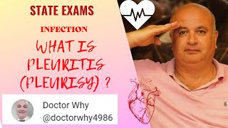 What is Pleuritis Pleurisy How to Answer Exam Questions [upl. by Davison]