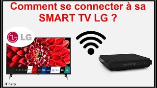 Comment connecter SMART TV LG a internet en wifi [upl. by Lleval968]