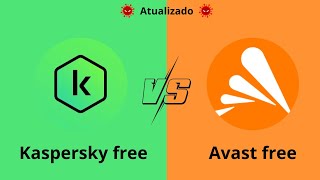 Kaspersky free VS Avast free  Vírus Windows [upl. by Snodgrass]