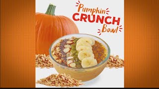 Jamba Juice Pumpkin Crunch Bowl [upl. by Ianaj]