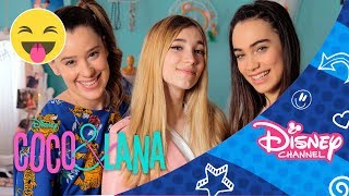 COCO amp LANA  ¡Planazo Nos visita Rebeca Stones  Disney Channel España [upl. by Zweig]