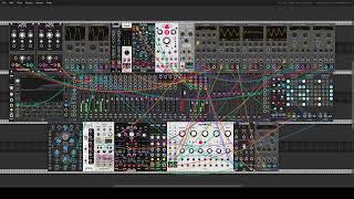 MINIMAL functional TECHNO patch in VCV Rack with Surge XT modules [upl. by Abate]