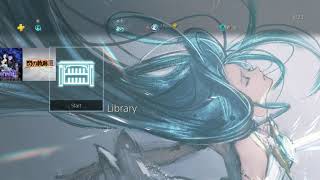 GBVS Granblue Fantasy Versus Lyria PS4 Digital Deluxe Theme [upl. by Wheelwright]