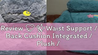 Review 💖✨Waist Support  Back Cushion Integrated  Plush  Thick  For Office  Chair Cushion  Wa [upl. by Hermes]