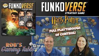 Funkoverse Strategy Game Harry Potter Playthrough [upl. by Orelle]