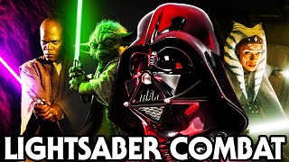 Lightsaber Combat Fully Explained Every Form amp Mark of Contact [upl. by Katlin]