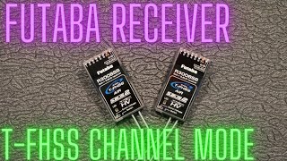 Redundant RC Aircraft Systems Setting the Channel Mode of the Futaba TFHSS receivers [upl. by Mariand565]