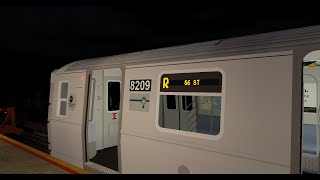 PTA Roblox Operating a R143 Siemens R Local Train from Myrtle Avenue to 86th Street [upl. by Yseulte423]