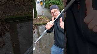 S0271 Unclogging a storm drain after rain in Germany shorts [upl. by Omiseno718]