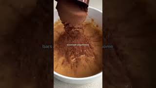 No Bake Caramel Brownie Bars 😍 comment shorts chocolateoats [upl. by Lipfert]