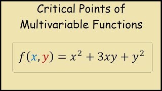 How to find CRITICAL POINTS KristaKingMath [upl. by Ardyaf]