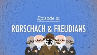 Rorschach and Freudians Crash Course Psychology 21 [upl. by Odnomor]