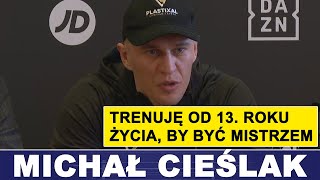 CIEŚLAK TRENUJĘ OD 13 ROKU ŻYCIA BY ZOSTAĆ MISTRZEM [upl. by Edlihtam]