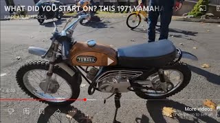 WHAT DID YOU START ON THIS 1971 YAMAHA JT60 IS A TIME MACHINE FOR MANY [upl. by Sharia]