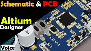 Altium Tutorial for Beginners Schematic and PCB Designing in Altium Designer [upl. by Cormack]