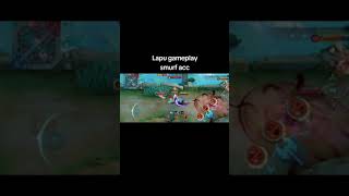 lapu gameplay smurf acc MLBB SUBSCRIBE [upl. by Arimlede]