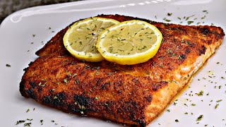 CRISPY Oven Baked Salmon Recipe [upl. by Sela748]