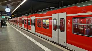 DB REGIO  SBahn München  Ausfahrt ET 420 4327  ET 420 4384  S3 nach Mammendorf in München Hbf [upl. by Maice]