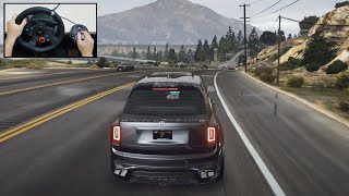 RollsRoyce Cullinan Mansory  GTA 5 with Steering Wheel  Logitech G29 Gameplay [upl. by Esmaria661]