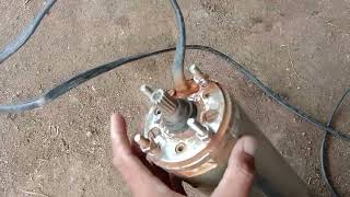 Ecozen Solar Pump 5hp Motor lower housing stud damage issue [upl. by Ardnaskela]