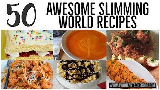 Weightloss Wednesday  50 Awesome Slimming World Recipes [upl. by Boleyn669]