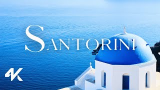 Santorini 4k  2024 Scenic Drone View Tour  Santorini Greece  Santorin Grèce [upl. by Warfourd967]