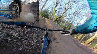 Calibre BBB V2 Live Ride Review at Leeds Urban Bike Park [upl. by Norab282]