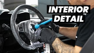 How I Detail The Interior Of My Car  Interior Auto Detailing [upl. by Elli464]