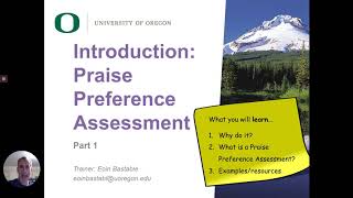 Praise Preference Assessment Introduction Part 1 pptx [upl. by Anirbak537]