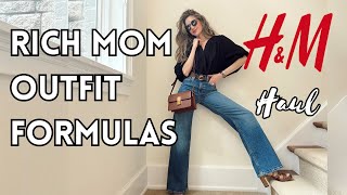 HampM Haul 2024  Summer to Fall Transitional Outfits for Rich Mom Style [upl. by Hansiain884]