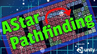 AStar Pathfinding Algorithm Explained and Unity Demonstration Project [upl. by Leann]